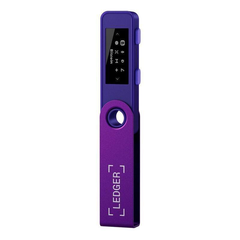 LEDGER - Ledger Nano S Plus Crypto Hardware Wallet - Amethyst Purple