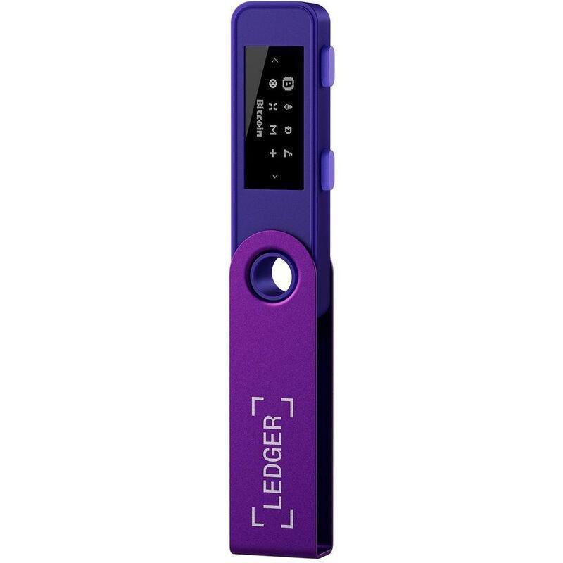 LEDGER - Ledger Nano S Plus Crypto Hardware Wallet - Amethyst Purple