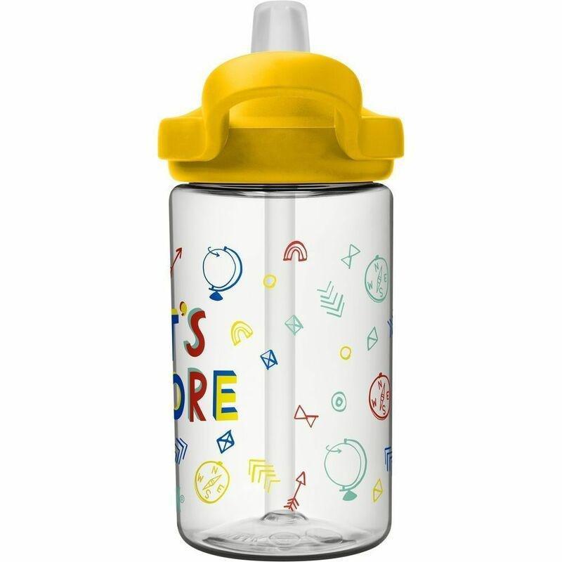 Camelbak Eddy + Kids 14Oz Let's Explore Water Bottle 410ml, , large image number 0
