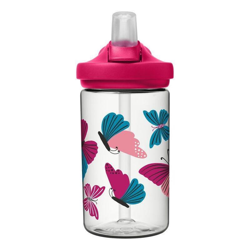 Camelbak Eddy + Kids 14Oz Colorblock Butterflies Water Bottle 410ml, , large image number 1