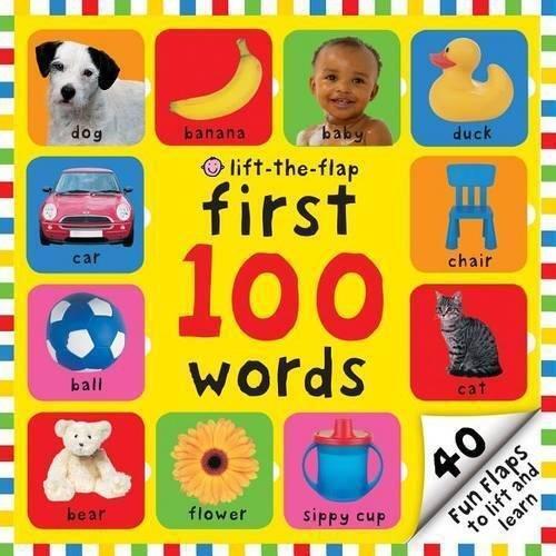 First 100 Words Lift-The-Flap: Over 35 Fun Flaps to Lift & Learn | Roger Priddy, , medium