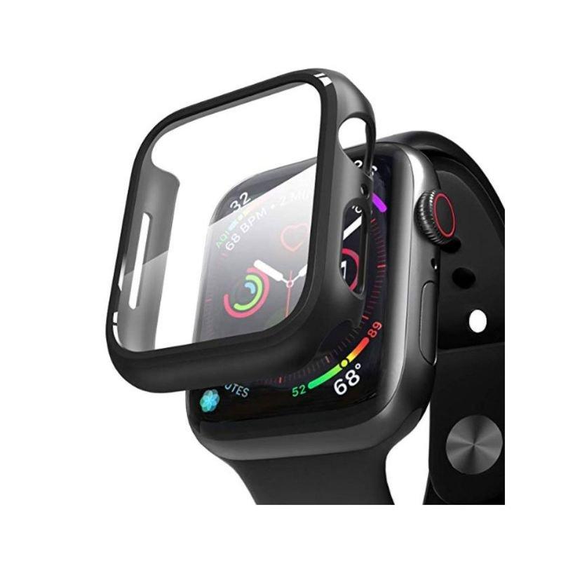 HYPHEN Tempered Glass Protector Black for Apple Watch 40mm, , large image number 1