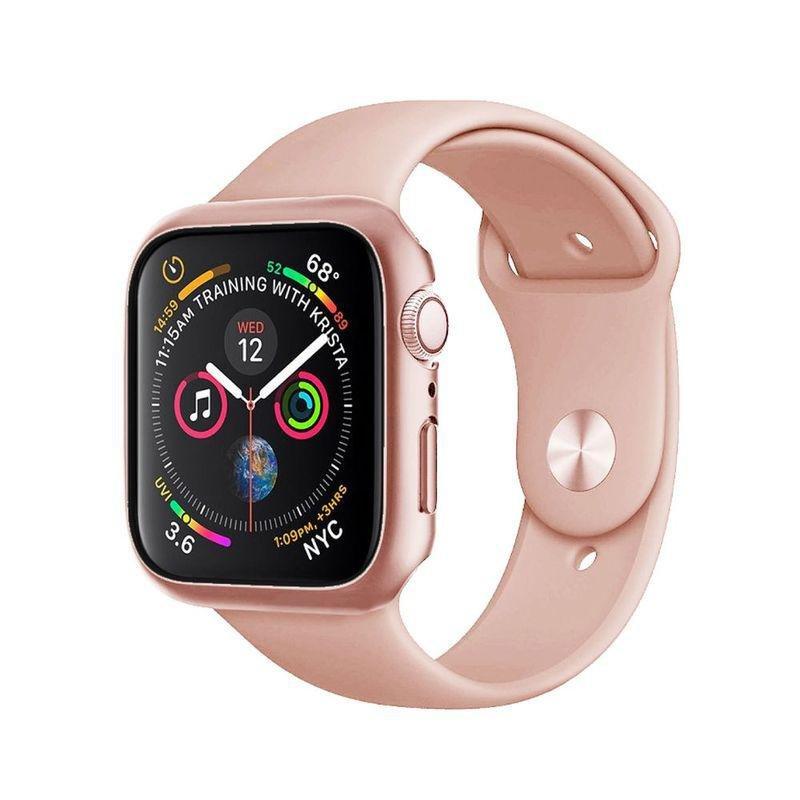 HYPHEN Tempered Glass Protector Rose Gold for Apple Watch 44mm, , large image number 0