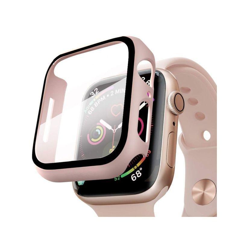 HYPHEN Tempered Glass Protector Rose Gold for Apple Watch 44mm, , large image number 2