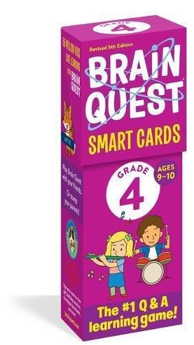 Brain Quest 4th Grade Smart Cards Revised 5th Edition | Workman Publishing, , large image number 0