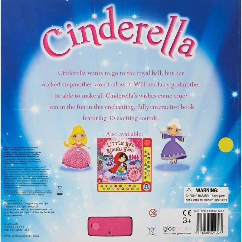 IGLOO BOOKS LTD - Cinderella 30 Sounds | Bo Igloo