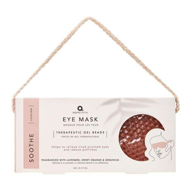 Aroma Home Essentials Gel Cooling Eye Mask - Pink, , large image number 1