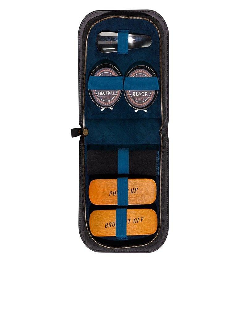 Ted Baker Black Case Shoe Shine Kit, , large image number 0