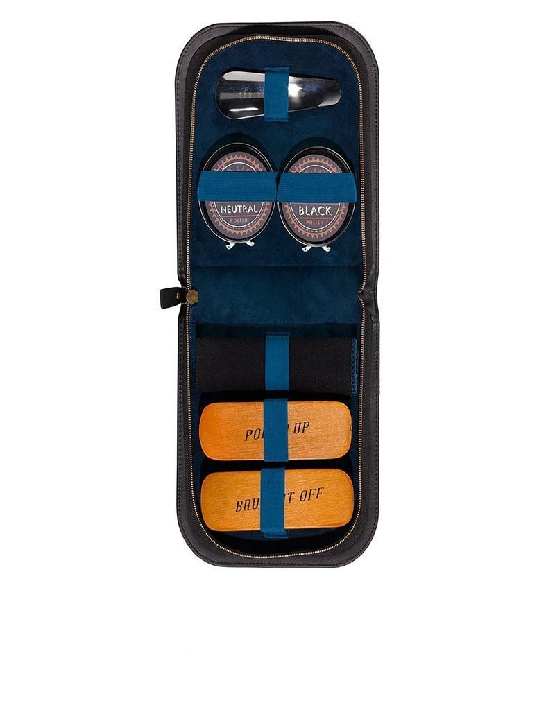 Ted Baker Black Case Shoe Shine Kit, , large image number 4
