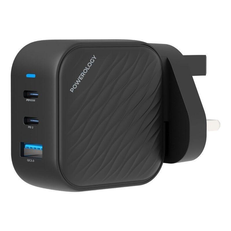 Powerology GaN Ultimate Dual 65W PD Charger, , medium