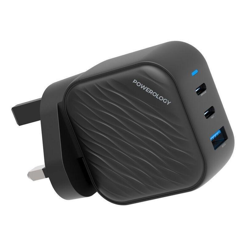Powerology GaN Ultimate Dual 65W PD Charger, , large image number 1