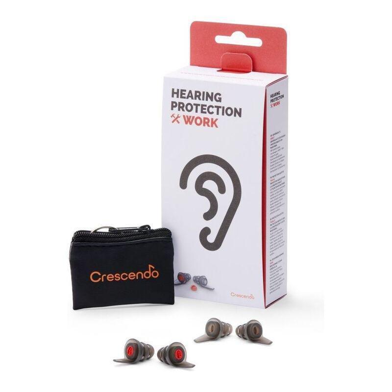 Crescendo Work Hearing Protection Reusable Ear Plugs (Eco Box), , large image number 0