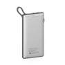 POWEROLOGY - Powerology 6 In 1 10000mAh 2.1A with Built In Cable White Power Station