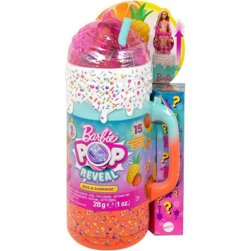 Barbie �? Pop Reveal Fruit Series Giftset Tropical Smoothie Doll HRK57, , medium