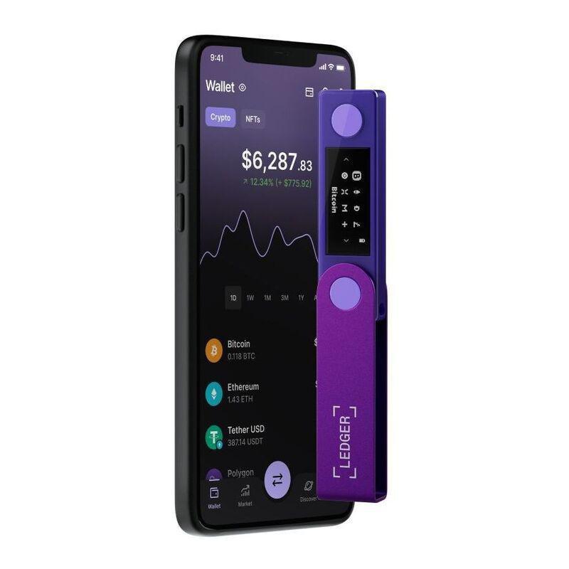 Ledger Nano X Crypto Hardware Wallet - Amethyst Purple, , large image number 1