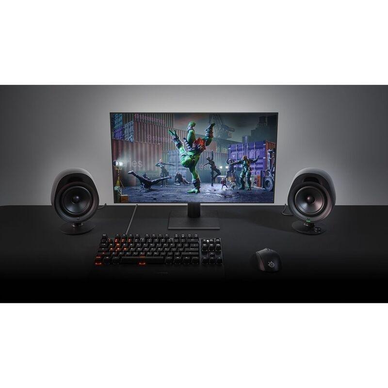 SteelSeries Arena 3 Innovative Full-Range Gaming Speakers (UK Plug), , large image number 1