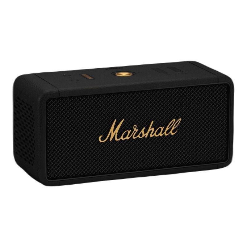 Marshall Middleton Bluetooth Speaker - Black and Brass, , large image number 1