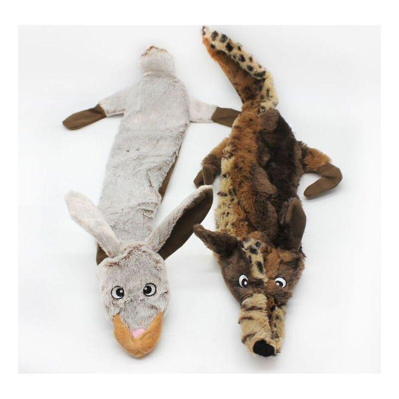 Nutrapet Plush Pet Squeakz The Racoonz Family Dog Toy - Multicolor (Includes 1), , large image number 0