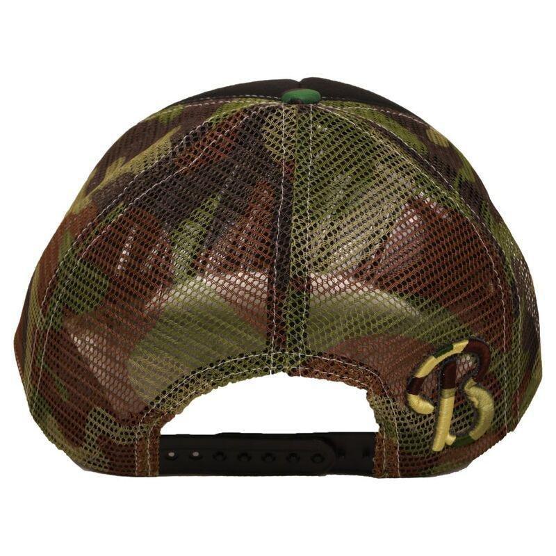 B180 Letter R Unisex Trucker Cap Camoufladge, , large image number 1