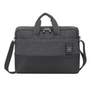 RIVACASE - Rivacase Lantau 8831 Black Melange Toploading Laptop Bag For Macbook Pro/Ultrabook Bag 15.6-Inch