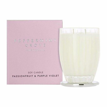 PEPPERMINT GROVE - Peppermint Grove Passionfruit & Purple Violet Candle 350g