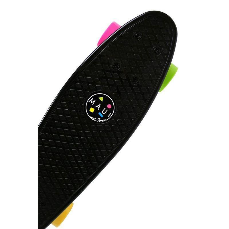 Maui & Sons Cookie Skateboard Black 22-Inch, , large image number 2