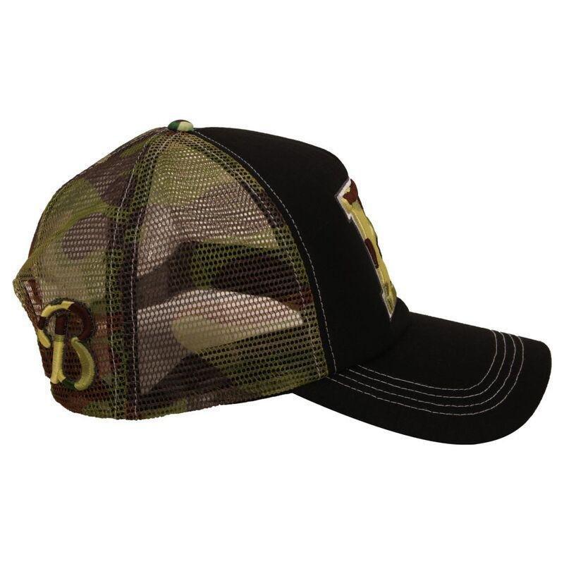 B180 Letter M Unisex Trucker Cap Camoufladge, , large image number 1