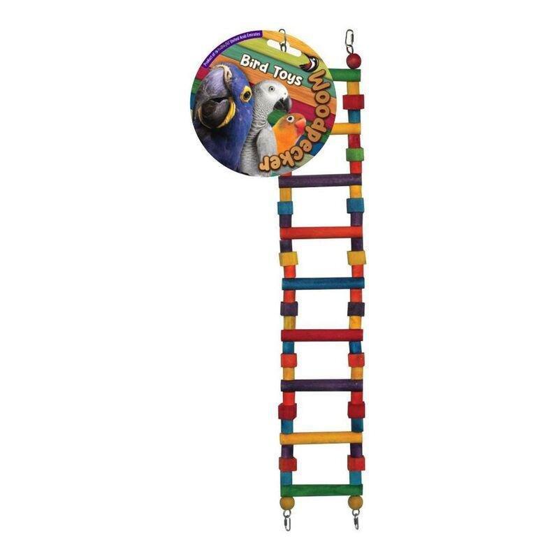 Nutrapet Woodpecker Bird Toy Up & Beyond Medium 20 x 4 x 107 cm, , medium