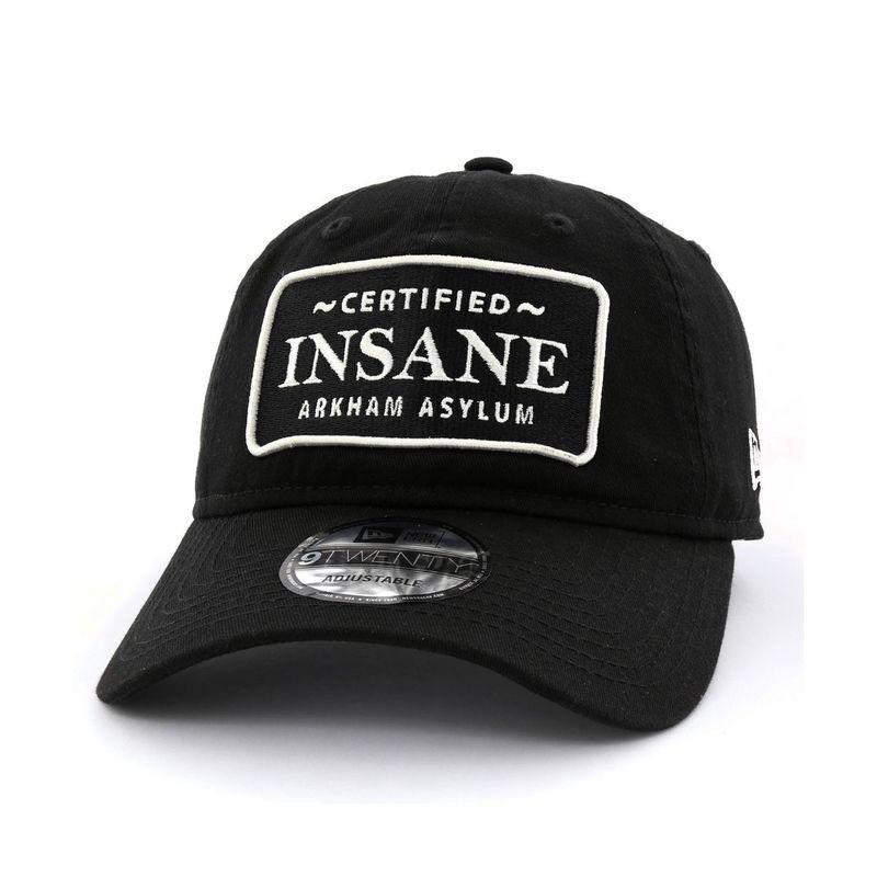 New Era D Comics Joker Certified Insane Men's Cap Black, , large image number 0