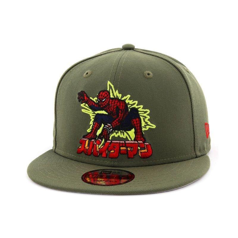 NEW ERA - New Era Marvel Spider-Man 80th Men's Cap Olive