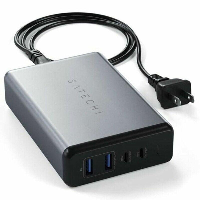 Satechi Desktop Charger 108W Pro Type-C Pd 2 USB-C/2 USB-A Space Gray, , large image number 3