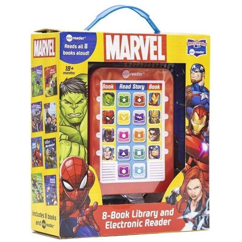 Marvel: Me Reader 8-Book Library and Electronic Reader Sound Book Set | Brian Houlihan, , medium