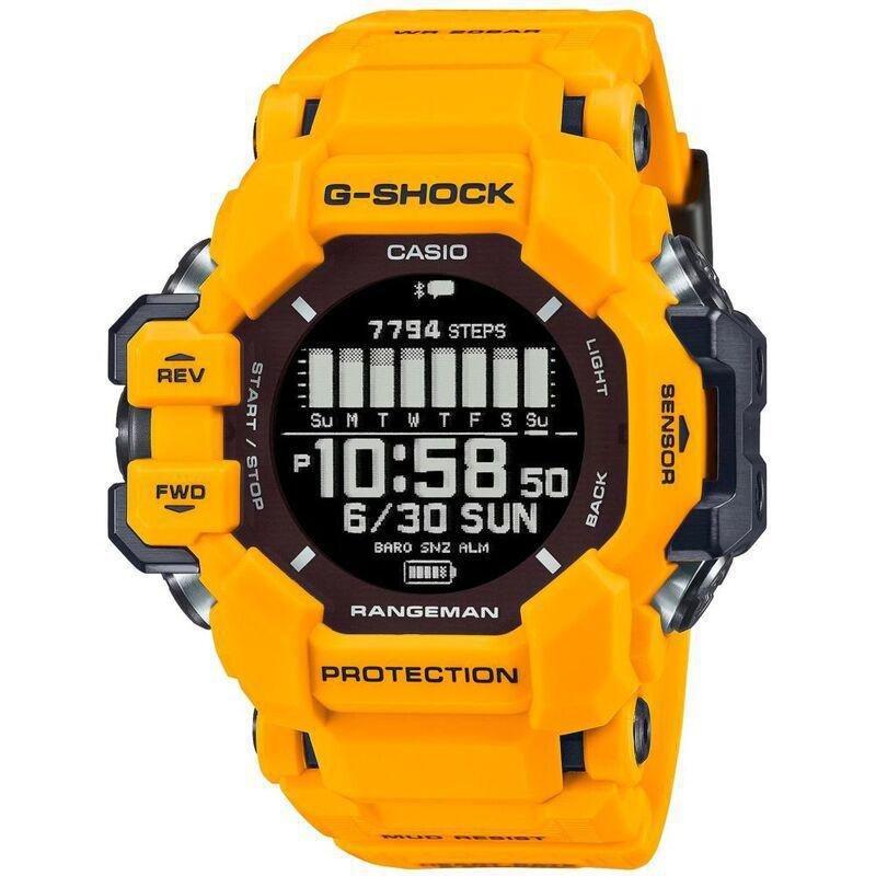 Casio GPR-H1000-9DR G-Shock Master Of G - Land Rangeman Men's Watch - Yellow, , medium