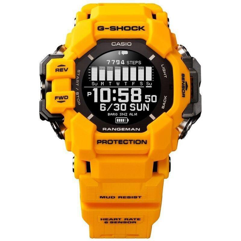 Casio GPR-H1000-9DR G-Shock Master Of G - Land Rangeman Men's Watch - Yellow, , large image number 1