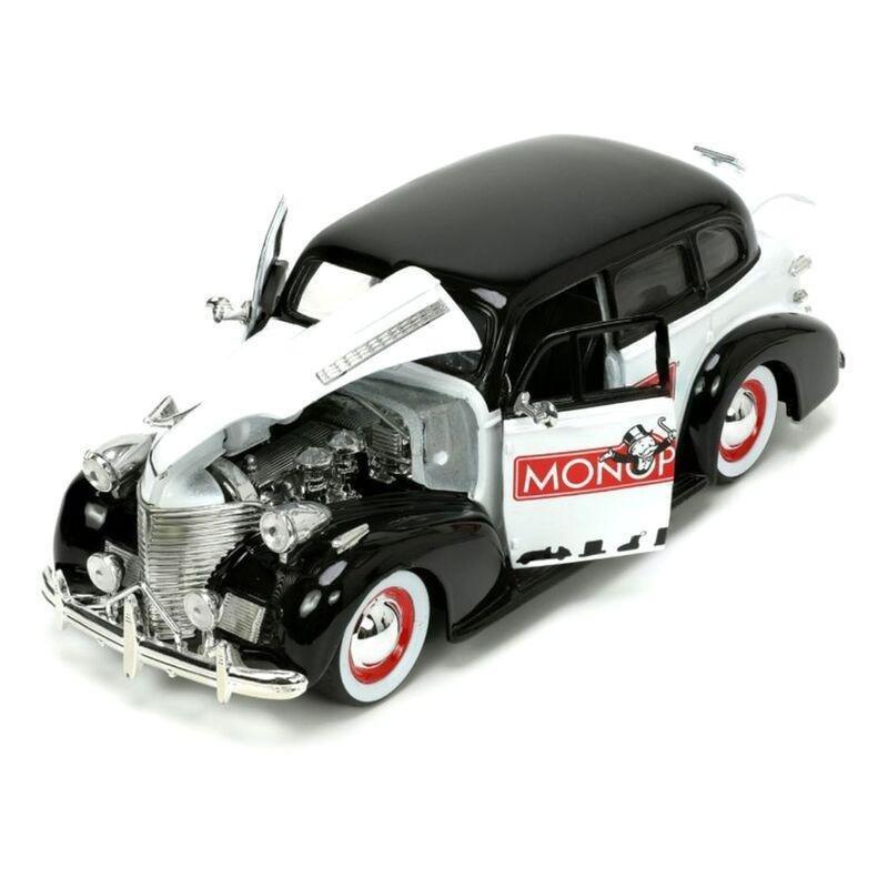 Jada Toys Monopoly Mr. Monopoly 1939 Chevrolet Master Deluxe With Figure 1.24 Diecast Model, , large image number 2