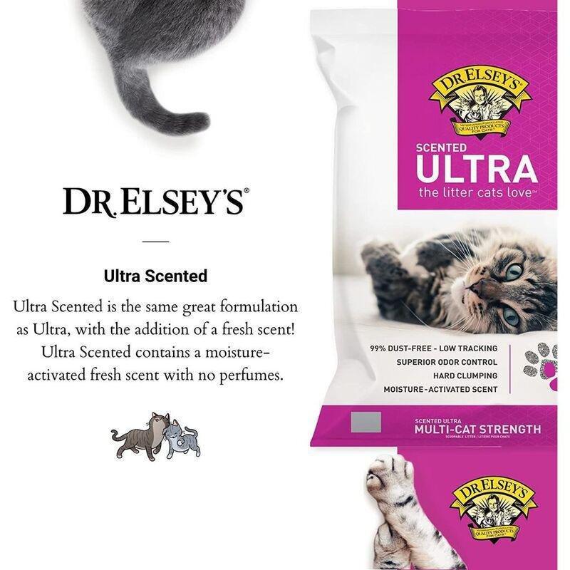 DR. ELSEY'S - Dr. Elsey's Ultra Scented Cat Litter 8kg