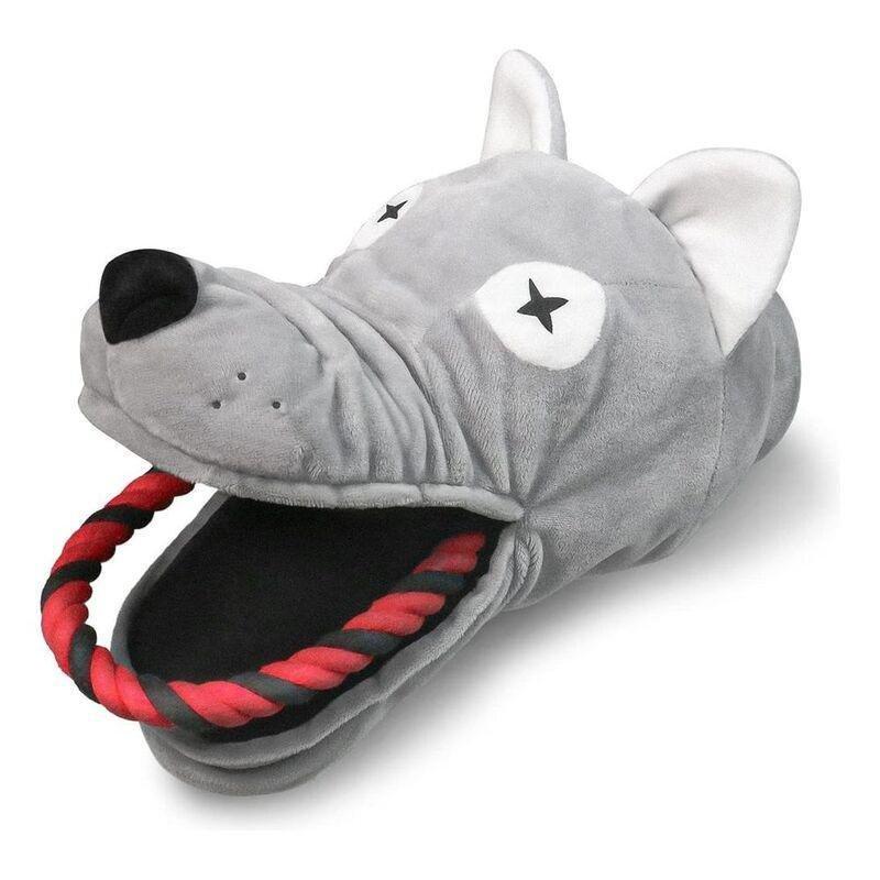 Nutrapet Plush Pet Cow Head Dog Toy (Includes 1), , medium