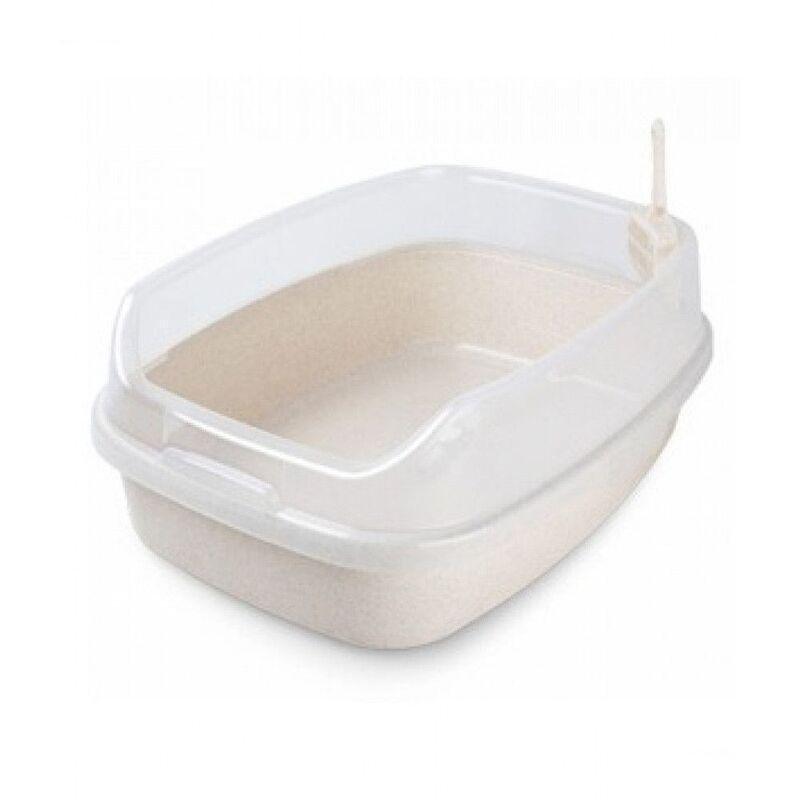 NutraPet Cat Toilet XL Deodorized Cat Litter Box - Cream (62 x 46 x 23 cm), , medium