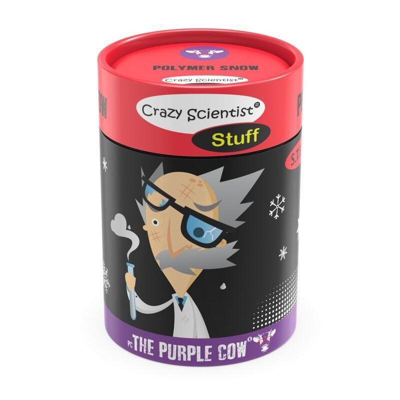 The Purple Cow Crazy Scientist Stuff Polymer Snow Science STEM Kit, , large image number 0