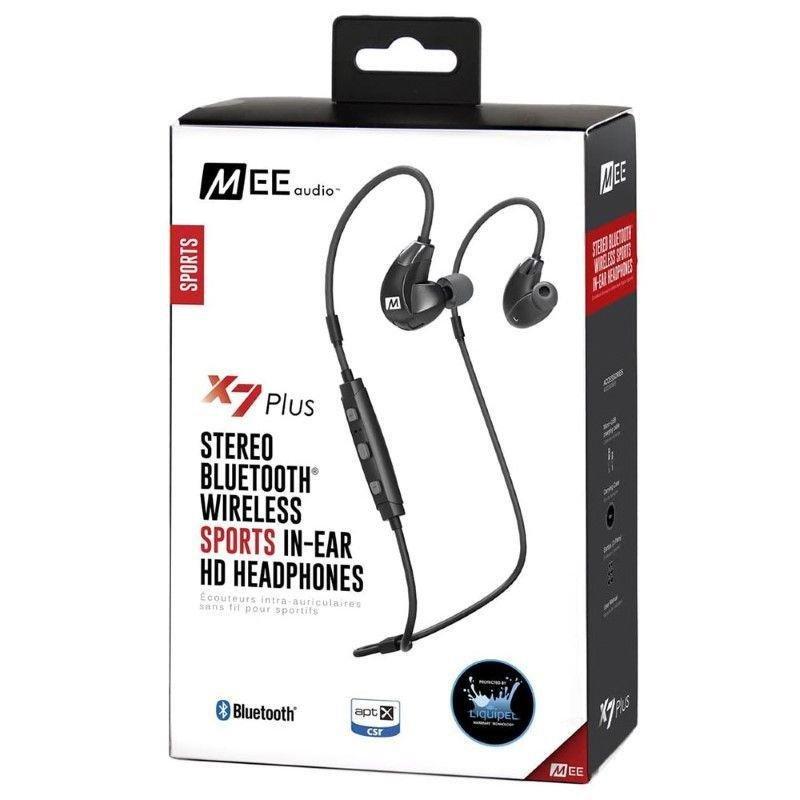 Mee Audio X7 Plus Stereo Bluetooth Wireless Sports In-Ear HD Headphones with Memory Wire and Headset, , large image number 4