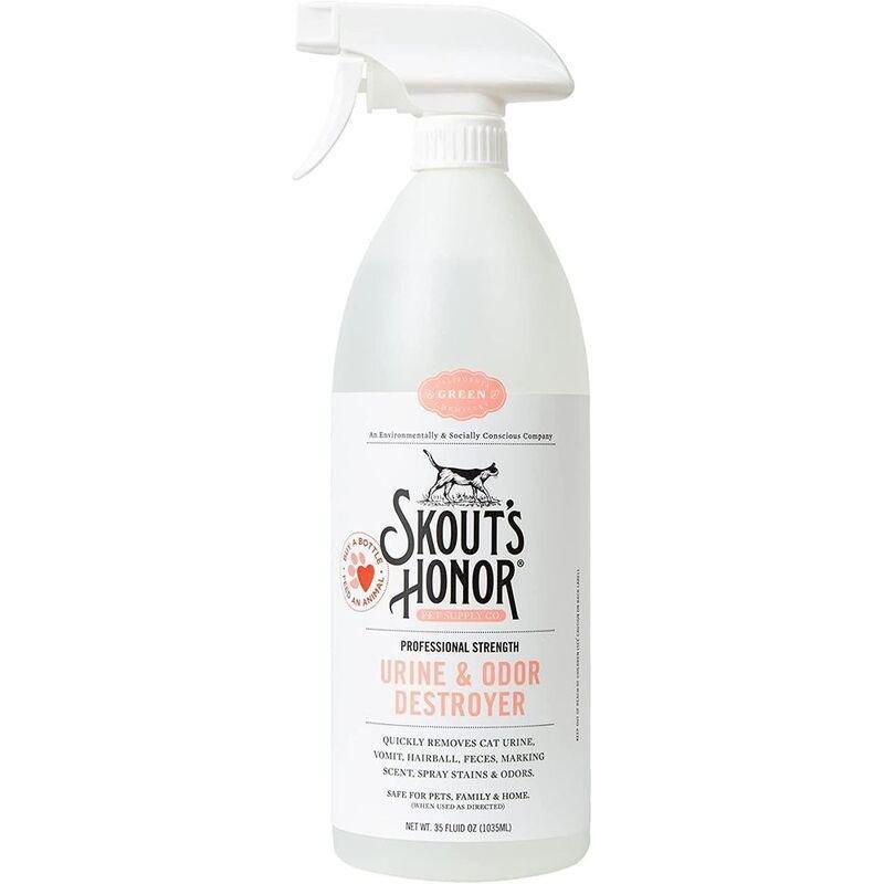 Skouts Honor Professional Strength Cat Urine & Odor Destroyer 1035 ml, , large image number 0