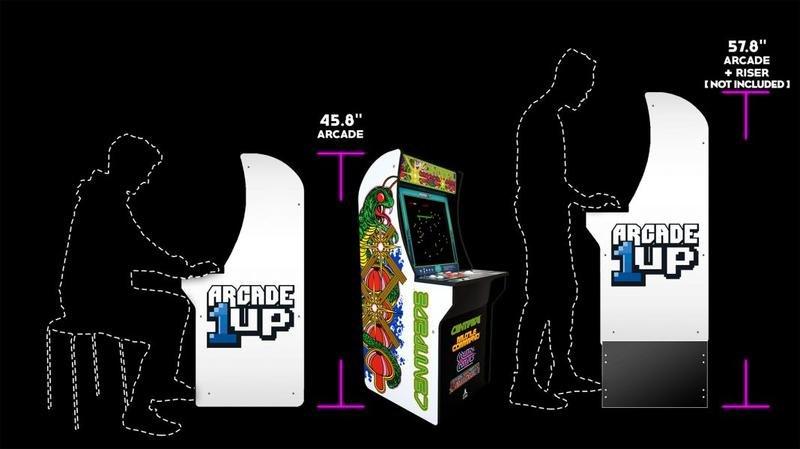 Arcade 1Up Galaga Arcade Cabinet 45.8-inch, , large image number 5