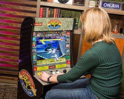 Arcade 1Up Street Fighter Arcade Cabinet 45.8-inch, , large image number 2