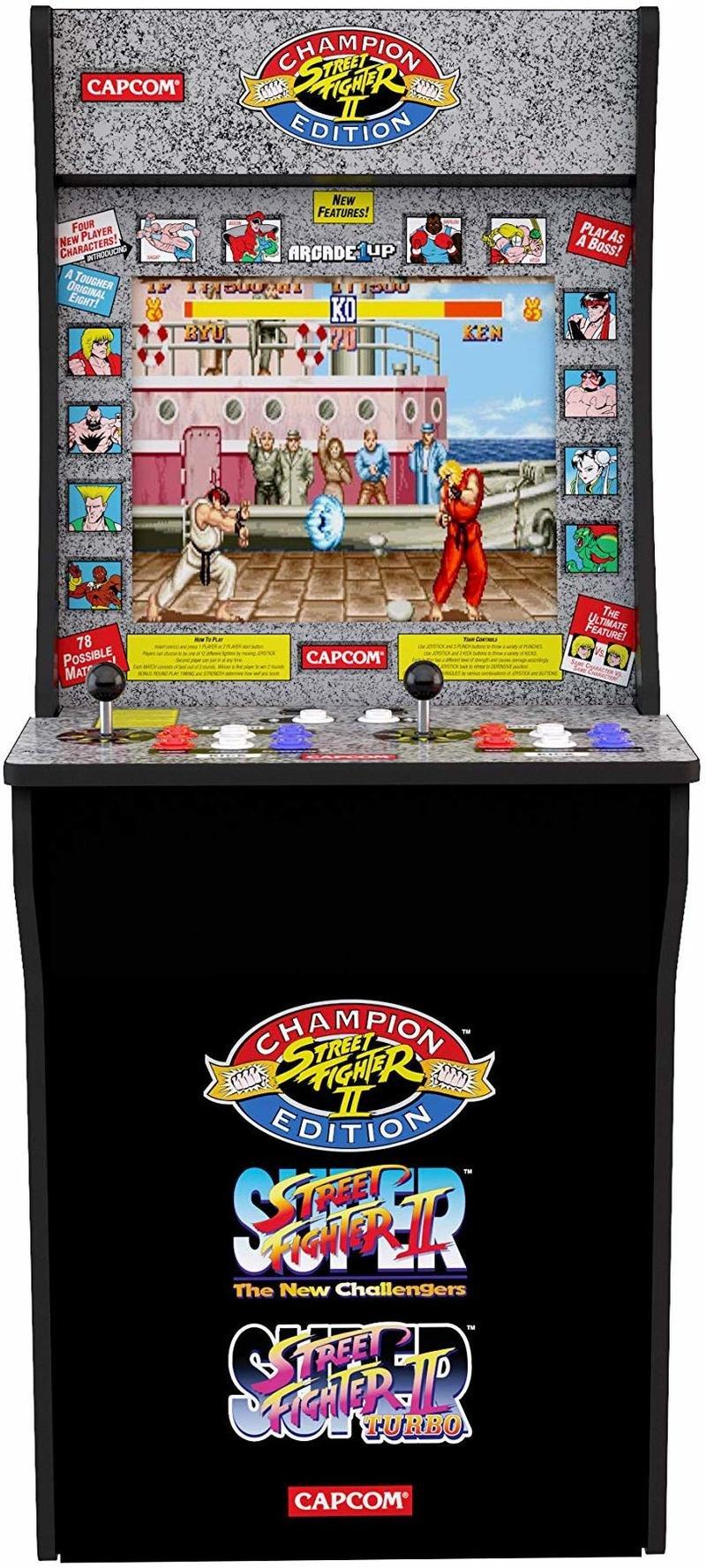 Arcade 1Up Street Fighter Arcade Cabinet 45.8-inch, , large image number 10