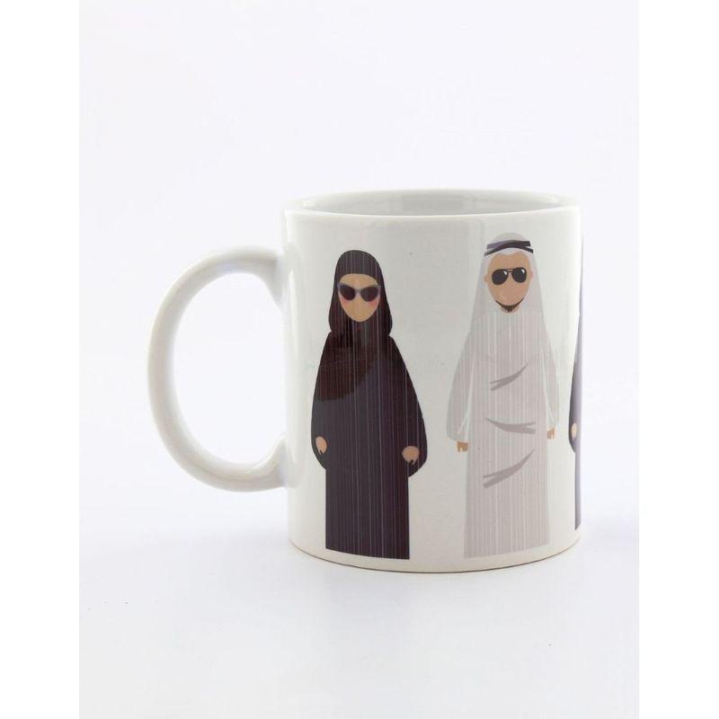 Bumble & Mouse Citizen Couples Christmas White Mug, , medium