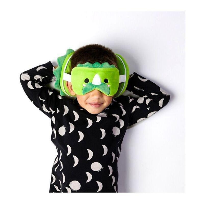 Puckator Dinosaur Travel Pillow & Eye Mask, , large image number 2