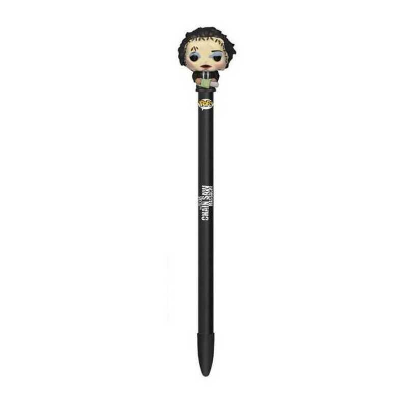 Funko Pop Pen Topper Horror - Leatherface with Lady Mask, , large image number 0