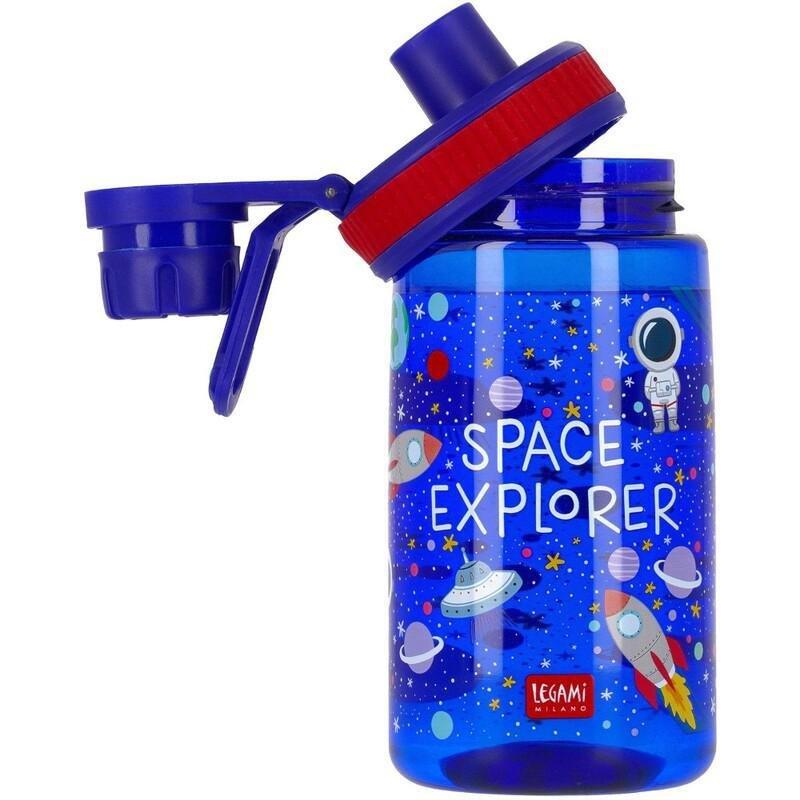 Legami Let's Drink - Kids Bottle 400 ml - Space, , medium