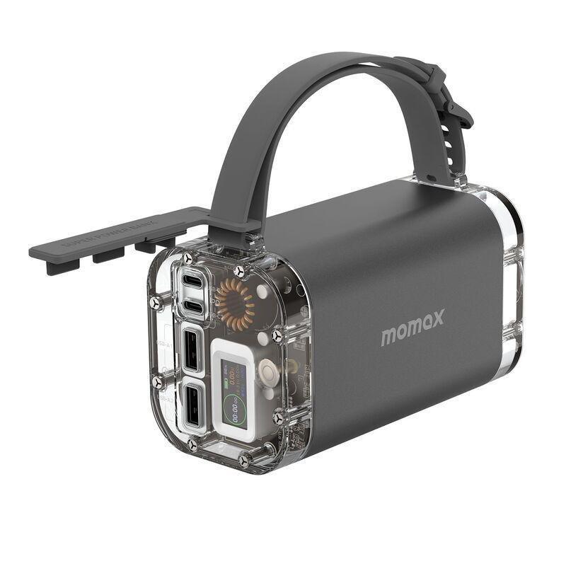Momax iPower Stone Mini 100W Portable Power Station - Grey, , large image number 0