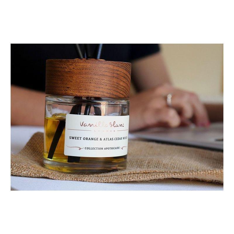 Vanilla Blanc New Sweet Orange & Atlas Cedarwood Diffuser, , large image number 2